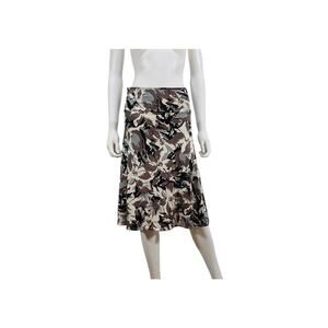 LuLaRoe Azure Women's Black Floral Knee-Length A-line Skirt, Size: Small, New